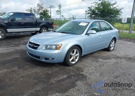 2007 Hyundai Sonata Limited/Se V6 z USA, uszkodzony, nr VIN 5NPEU46F67H250742